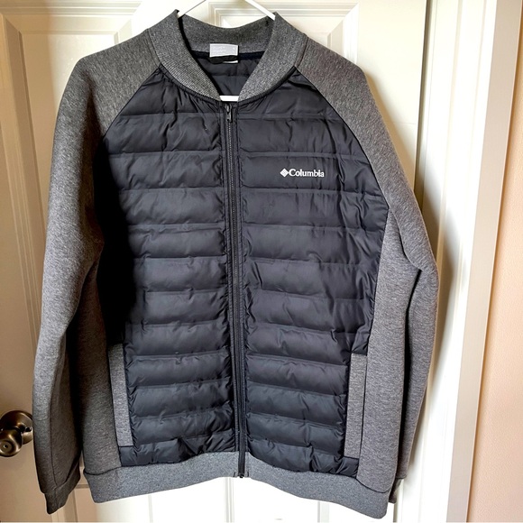 Columbia Men´s Black and Gray bomber Jacket cotton...